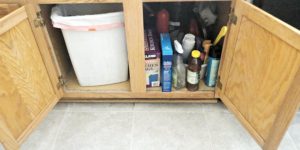 Genius DIY Hack Removes All The Clutter Under Your Sink