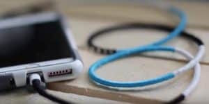 He Shows Us A Simple But Brilliant Idea For Preserving Your Phone Charger!