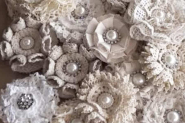 Shabby Chic Flowers DIY Tutorial Make for Creative Home Decor on A Budget