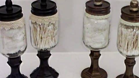 Dollar Store DIY: Vintage Looking Apothecary Jars | DIY Joy Projects and Crafts Ideas