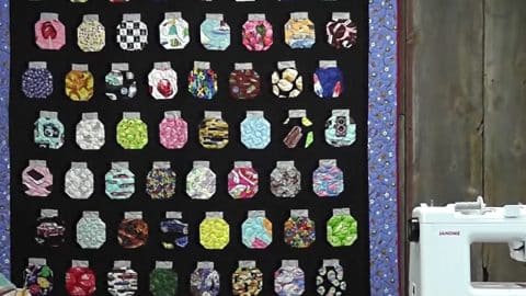 Learn How to Make A Mason Jar Quilt | DIY Joy Projects and Crafts Ideas