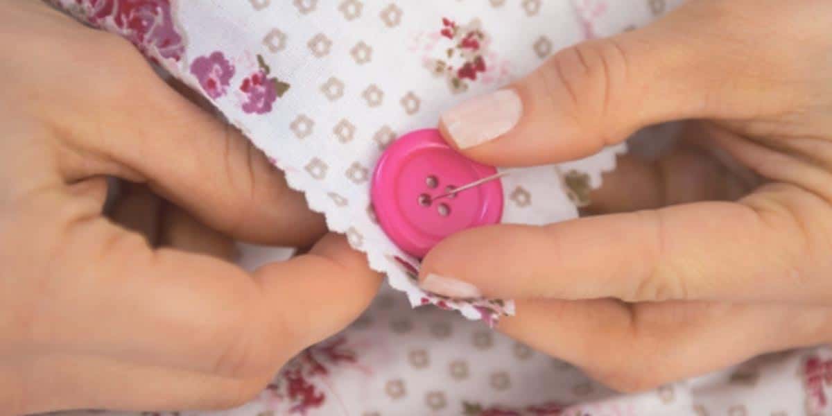 The Absolute Best Way Ever To Sew A Button On Is...