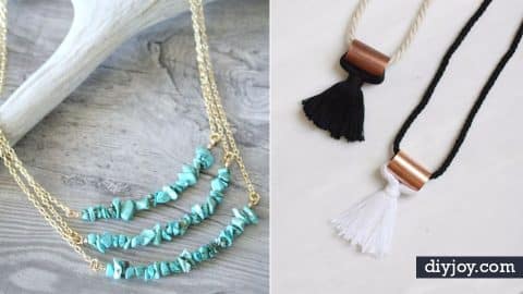 31 DIY Necklaces To Make Today | DIY Joy Projects and Crafts Ideas