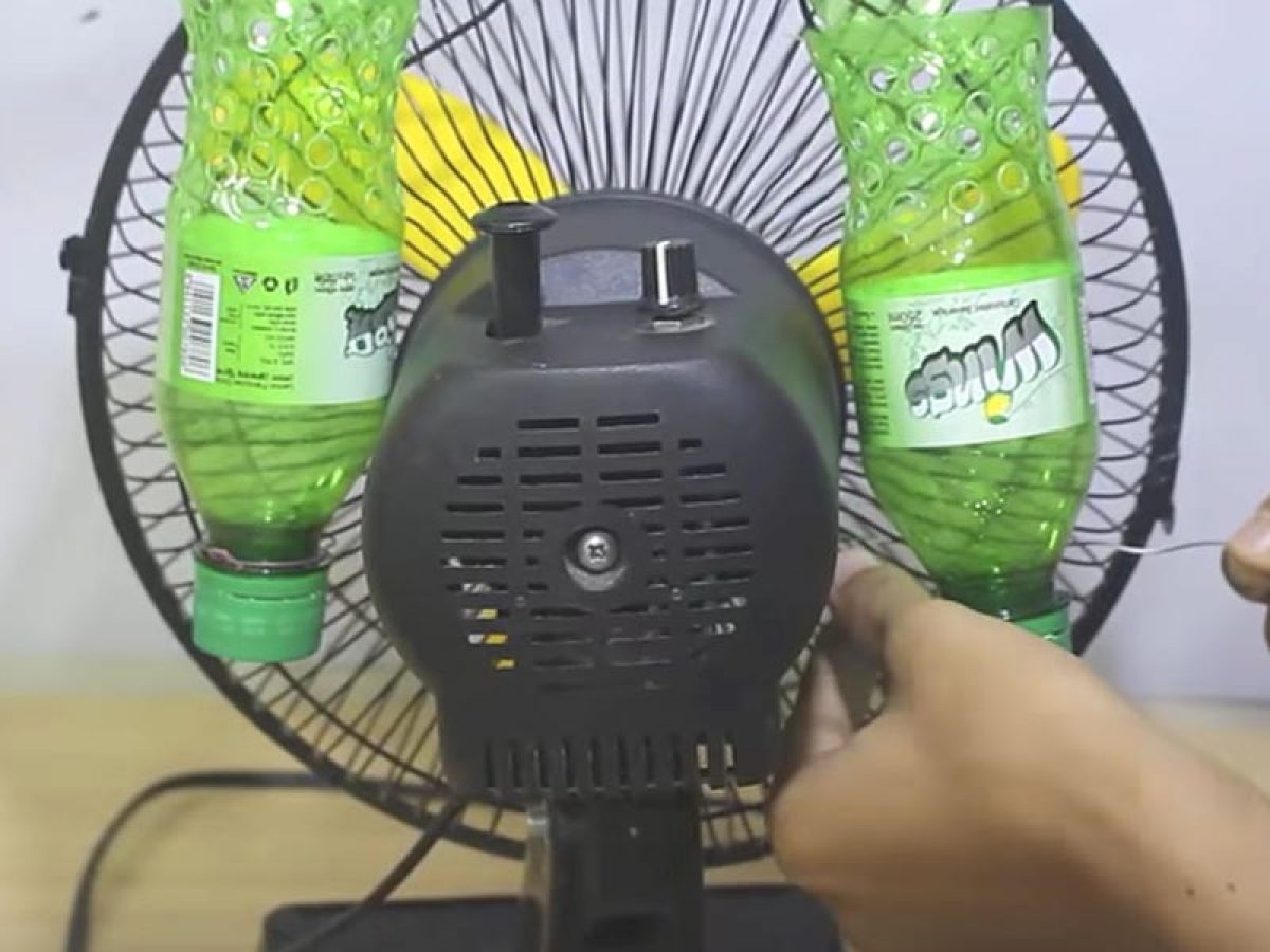 Diy ac hot sale fan