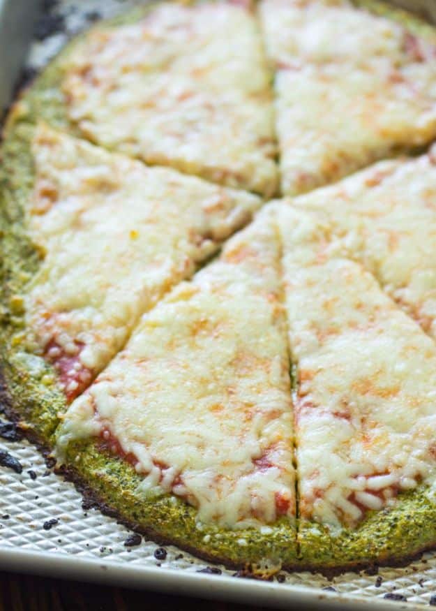 Best Broccoli Recipes - Broccoli Crust Pizza - Recipe Ideas for Roasted, Steamed, Fresh or Frozen, Healthy, Cheesy, Soup, Salad, Casseroles and Side Dish Vegetables Made With Broccoli. Shrimp, Chicken, Pasta and Paleo Recipes. Easy Dinner, healthy vegetable recipes 
