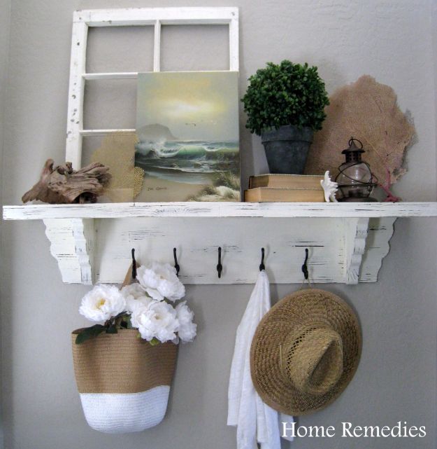 DIY Home Improvement On A Budget - Budget Friendly Entryway Reveal - Easy and Cheap Do It Yourself Tutorials for Updating and Renovating Your House - Home Decor Tips and Tricks, Remodeling and Decorating Hacks - DIY Projects and Crafts by DIY JOY #diy