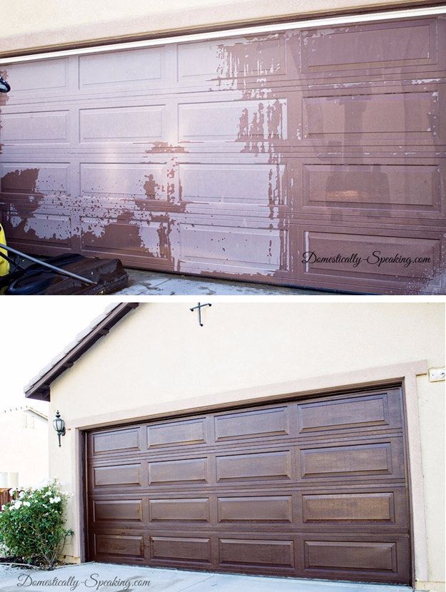 DIY Home Improvement On A Budget - DIY Garage Door Makeover - Easy and Cheap Do It Yourself Tutorials for Updating and Renovating Your House - Home Decor Tips and Tricks, Remodeling and Decorating Hacks - DIY Projects and Crafts by DIY JOY #diy