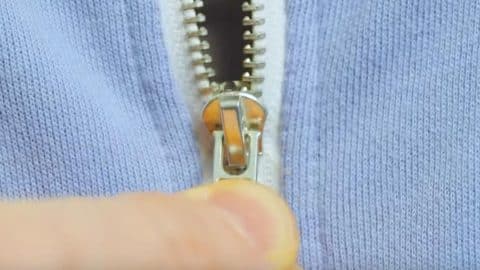 A Zipper Gets Stuck Or Won’t Stay Up? Frustrated, She Found Simple Solutions To Zipper Problems | DIY Joy Projects and Crafts Ideas