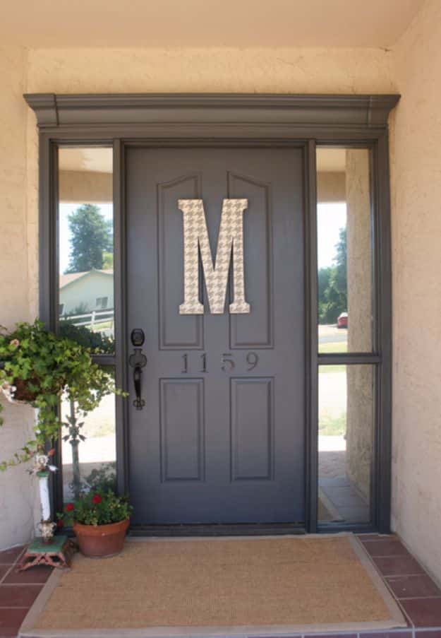 DIY Home Improvement On A Budget - Front Door Miracle - Easy and Cheap Do It Yourself Tutorials for Updating and Renovating Your House - Home Decor Tips and Tricks, Remodeling and Decorating Hacks - DIY Projects and Crafts by DIY JOY #diy