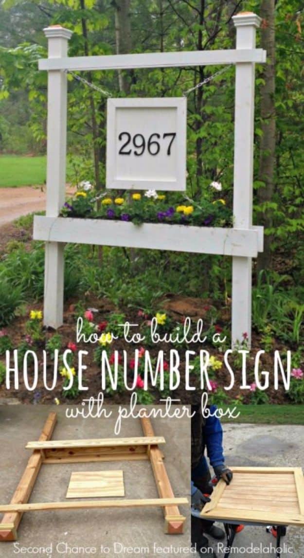 35 Creative DIY House Numbers