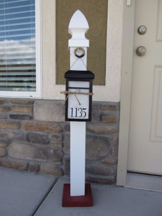 DIY House Numbers - Light Up House Number - DIY Numbers To Put In Front Yard and At Front Door - Architectural Numbers and Creative Do It Yourself Projects for Making House Numbers - Easy Step by Step Tutorials and Project Ideas for Home Improvement on A Budget #homeimprovement #diyhomedecor