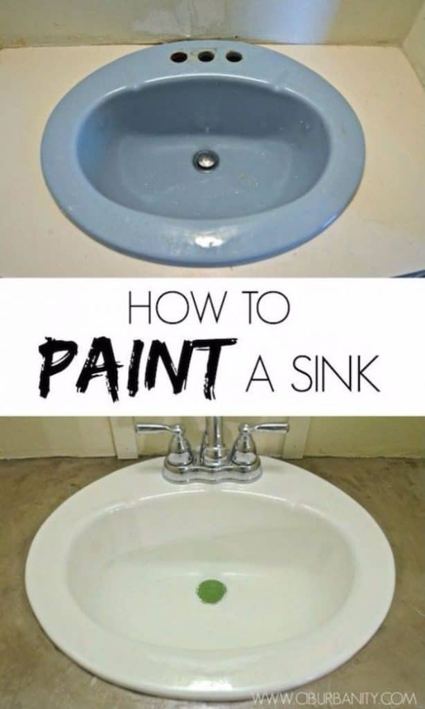 Paint Your Old Sink 614x1024 