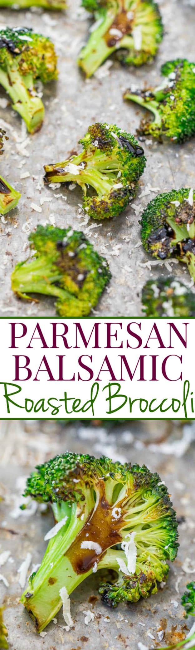 Best Broccoli Recipes - Parmesan Balsamic Roasted Broccoli - Recipe Ideas for Roasted, Steamed, Fresh or Frozen, Healthy, Cheesy, Soup, Salad, Casseroles and Side Dish Vegetables Made With Broccoli. Shrimp, Chicken, Pasta and Paleo Recipes. Easy Dinner, healthy vegetable recipes 