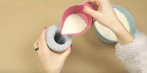 She Pours Rice In This And What She Does After That Is Amazing!