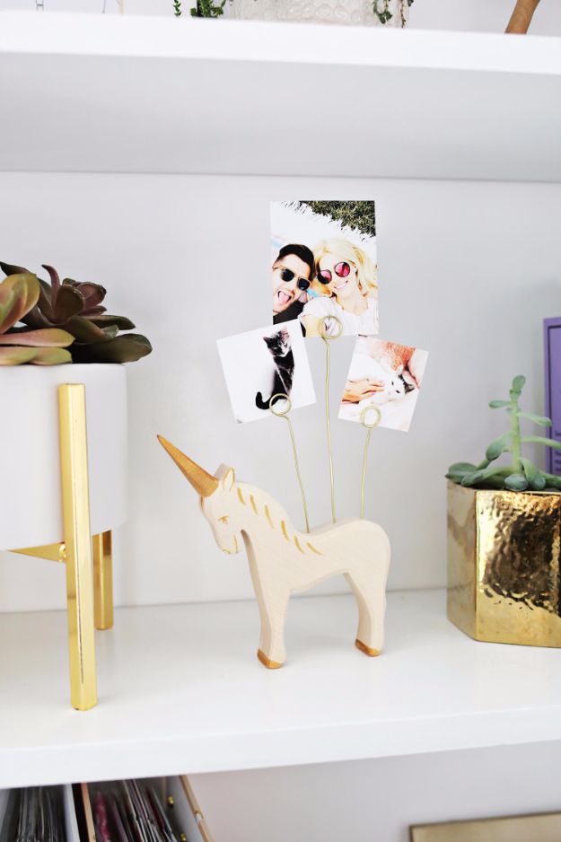 Tips and Tricks for Hanging Photos and Frames - Wooden Animal Photo Holder DIY - Step By Step Tutorials and Easy DIY Home Decor Projects for Decorating Walls - Cool Wall Art Ideas for Bedroom, Living Room, Gallery Walls - Creative and Cheap Ideas for Displaying Photos and Prints - DIY Projects and Crafts by DIY JOY #diydecor #decoratingideas