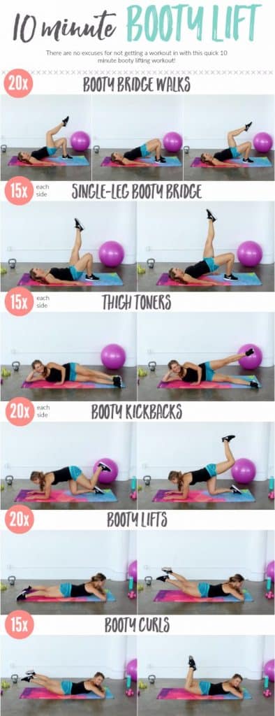 30 Ten Minute Workouts To Help Get In Shape Without Going to The Gym