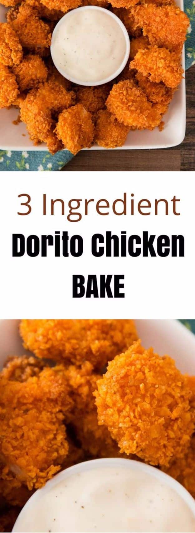DIY Recipes Made With Doritos - 3-Ingredient Chicken Dorito Bake - Best Dorito Recipes for Casserole, Taco Salad, Chicken Dinners, Beef Casseroles, Nachos, Easy Cool Ranch Meals and Ideas for Dips, Snacks and Kids Recipe Tutorials - Quick Lunch Ideas and Recipes for Parties 