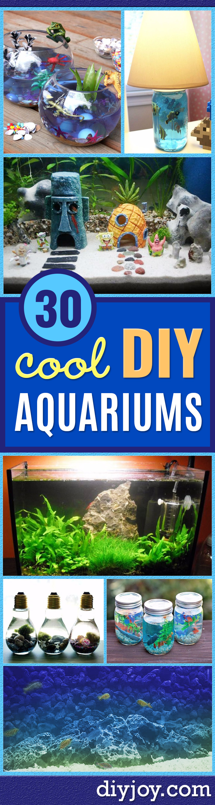 homemade aquarium decor