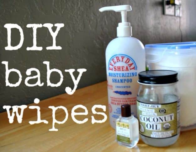 DIY Ideas for Newborn - Baby Wipes - Do It Yourself Projects for the New Baby Boy or Girl - Nursery and Room Decor, Gear and Products, Safety Ideas and Other Practical Items Make Great DIY Baby Gifts 