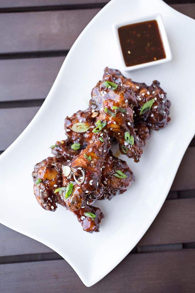 Best Coca Cola Recipes - Coca Cola Hot Wings Korean BBQ Style - Make Awesome Coke Chicken, Coca Cola Cake, Meatballs, Sodas, Drinks, Sweets, Dinners, Meat, Slow Cooker and Recipe Ideas #cocacola #recipes #desserts