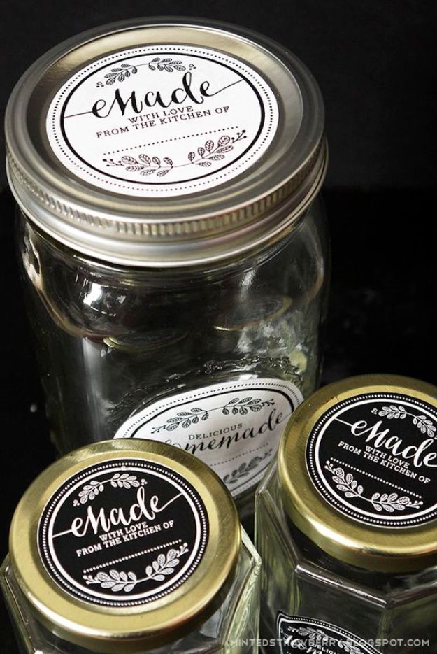 31 Best Free Printables And Templates For Mason Jars