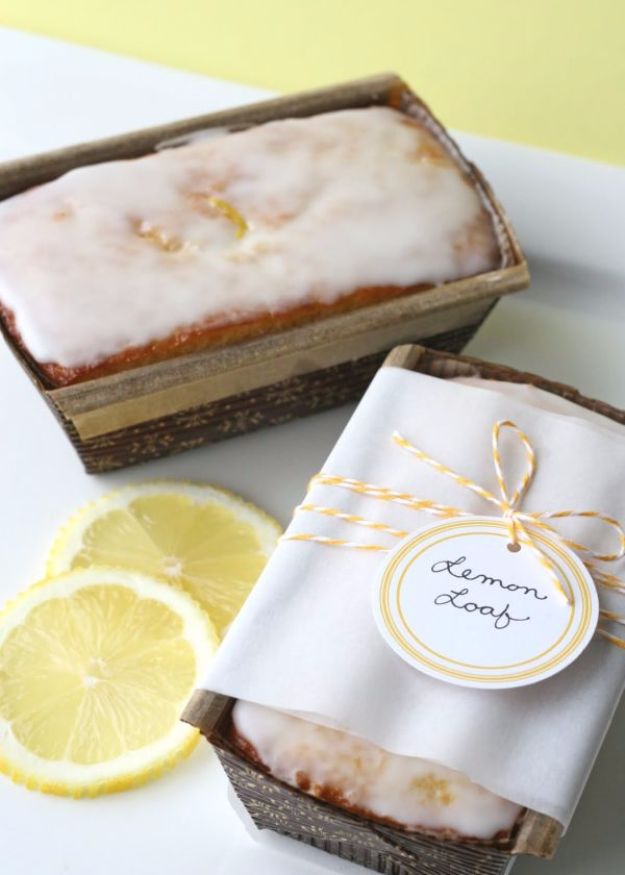 DIY Wedding Favors - Lemon Loaf - Do It Yourself Ideas for Brides and Best Wedding Favor Ideas for Weddings - cheap wedding favor ideas #wedding #diy