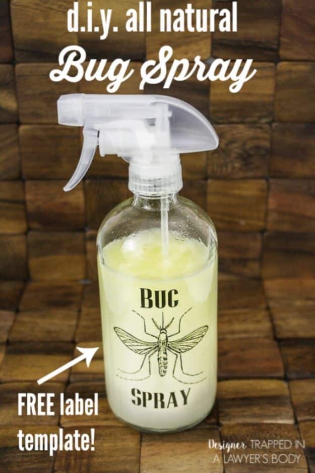 DIY Ideas for Newborn - Natural Bug Spray - Do It Yourself Projects for the New Baby Boy or Girl - Nursery and Room Decor, Gear and Products, Safety Ideas and Other Practical Items Make Great DIY Baby Gifts 
