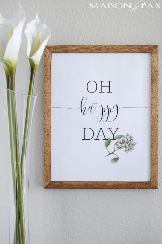 75 Best Free Printables for Your Walls