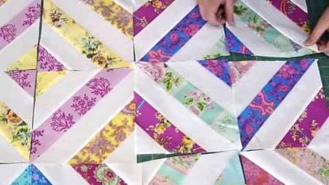 “Summer in The Park” Quilt Tutorial Uses Jelly Rolls | DIY Joy Projects and Crafts Ideas