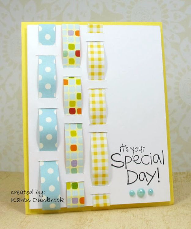 How to DIY an adorable album to save special greeting cards!