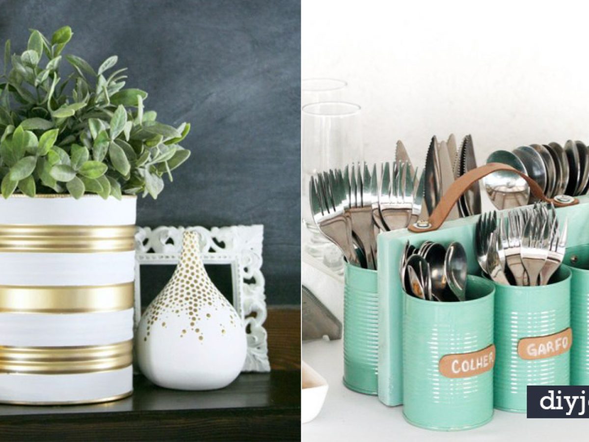 35 Seriously Amazing Upcycled Tin Can Crafts