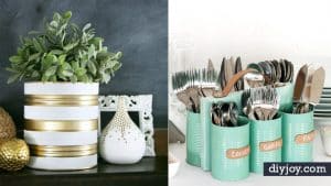 31 Creative DIY Ideas Made From Tin Cans