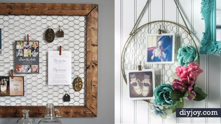 Chicken Wire Crafts - 28 DIY Ideas for Rustic Home Decor Ideas