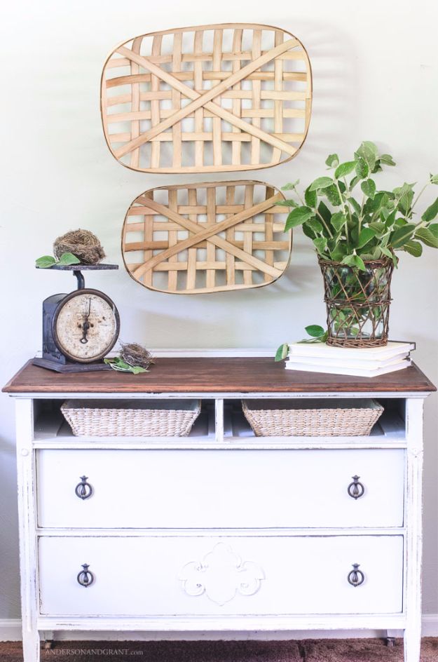 Best Country Crafts For The Home - DIY Tobacco Basket - Cool and Easy DIY Craft Projects for Home Decor, Dollar Store Gifts, Furniture and Kitchen Accessories - Creative Wall Art Ideas, Rustic and Farmhouse Looks, Shabby Chic and Vintage Decor To Make and Sell 