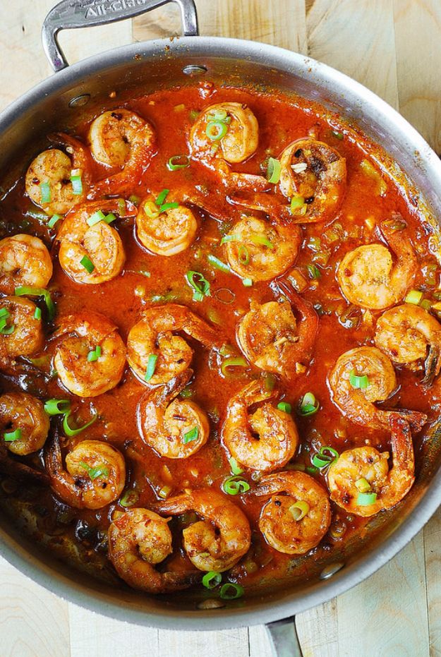 Best Country Cooking Recipes - Easy Spicy Cajun Shrimp - Easy Recipes for Country Food Like Chicken Fried Steak, Fried Green Tomatoes, Southern Gravy, Breads and Biscuits, Casseroles and More - Breakfast, Lunch and Dinner Recipe Ideas for Families and Feeding A Crowd - Step by Step Instructions for Making Homestyle Dips, Snacks, Desserts #recipes