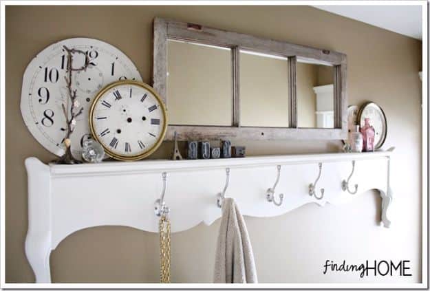 Best Country Decor Ideas - Footboard Towel Rack - Rustic Farmhouse Decor Tutorials and Easy Vintage Shabby Chic Home Decor for Kitchen, Living Room and Bathroom - Creative Country Crafts, Rustic Wall Art and Accessories to Make and Sell 