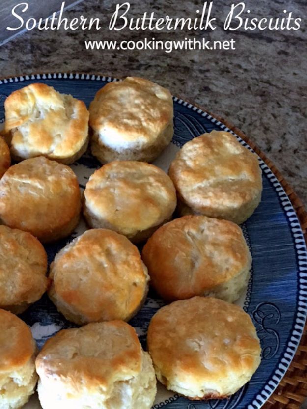 Best Country Cooking Recipes - Southern Buttermilk Biscuits - Easy Recipes for Country Food Like Chicken Fried Steak, Fried Green Tomatoes, Southern Gravy, Breads and Biscuits, Casseroles and More - Breakfast, Lunch and Dinner Recipe Ideas for Families and Feeding A Crowd - Step by Step Instructions for Making Homestyle Dips, Snacks, Desserts #recipes