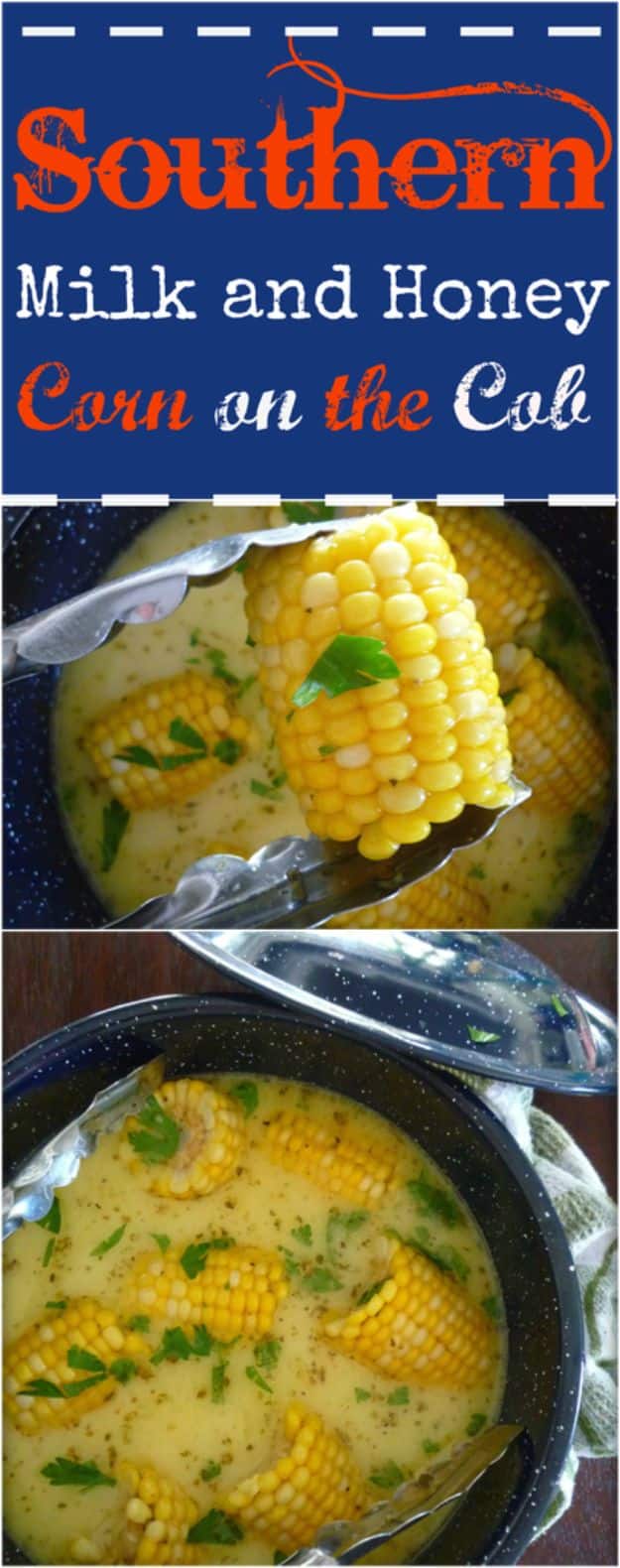 Best Country Cooking Recipes - Southern Milk And Honey Corn On The Cob - Easy Recipes for Country Food Like Chicken Fried Steak, Fried Green Tomatoes, Southern Gravy, Breads and Biscuits, Casseroles and More - Breakfast, Lunch and Dinner Recipe Ideas for Families and Feeding A Crowd - Step by Step Instructions for Making Homestyle Dips, Snacks, Desserts #recipes