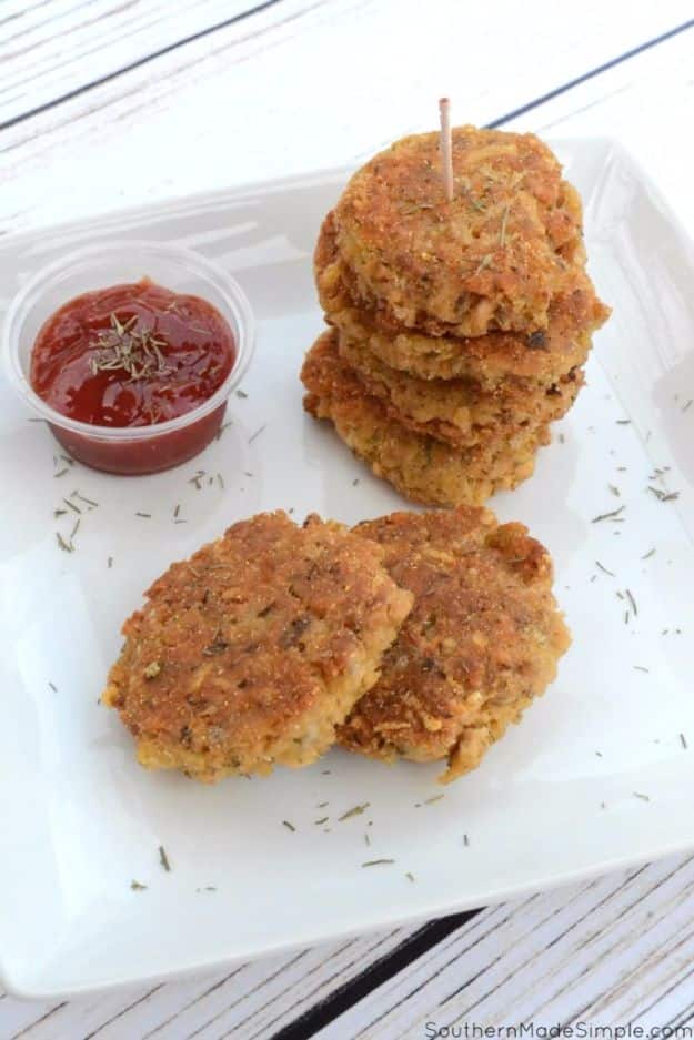 Best Country Cooking Recipes - Southern Style Salmon Croquettes - Easy Recipes for Country Food Like Chicken Fried Steak, Fried Green Tomatoes, Southern Gravy, Breads and Biscuits, Casseroles and More - Breakfast, Lunch and Dinner Recipe Ideas for Families and Feeding A Crowd - Step by Step Instructions for Making Homestyle Dips, Snacks, Desserts #recipes
