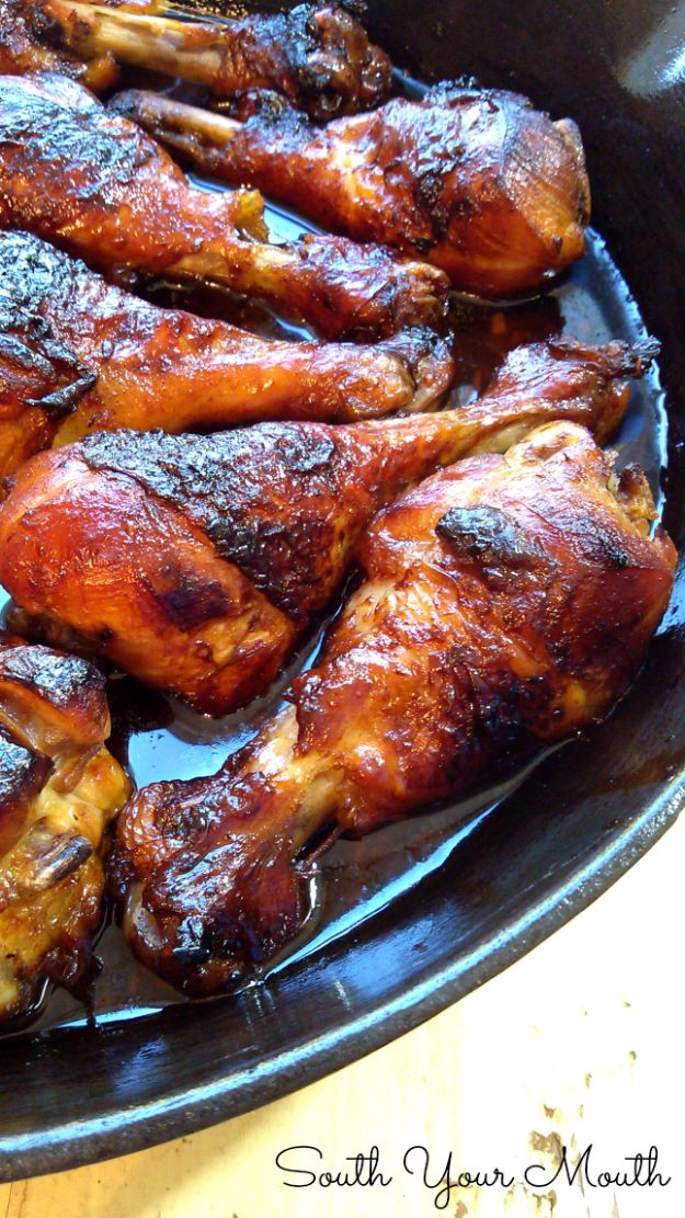 Best Country Cooking Recipes - Sticky Chicken - Easy Recipes for Country Food Like Chicken Fried Steak, Fried Green Tomatoes, Southern Gravy, Breads and Biscuits, Casseroles and More - Breakfast, Lunch and Dinner Recipe Ideas for Families and Feeding A Crowd - Step by Step Instructions for Making Homestyle Dips, Snacks, Desserts #recipes