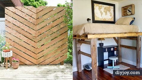 34 Cool Ways To Use Fence Posts | DIY Joy Projects and Crafts Ideas