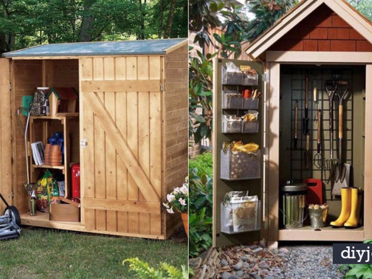 16 Storage Shed Organization Ideas We Can't Wait to Try