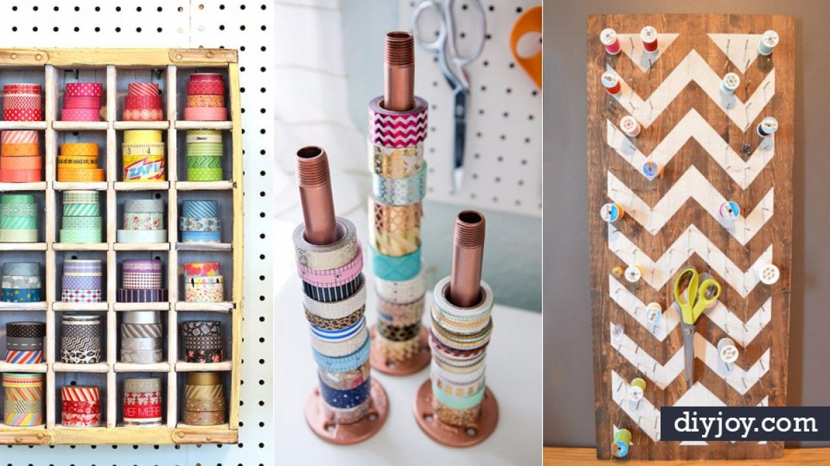 35 Cool Craft Room Storage Ideas