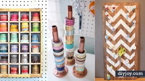 35 Cool Craft Room Storage Ideas | DIY Joy Projects and Crafts Ideas