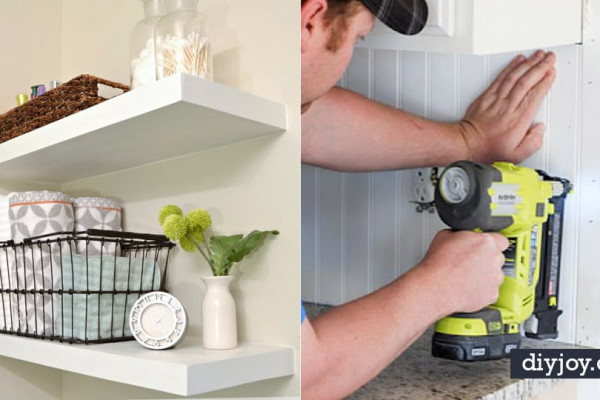 diy home improvement ideas on a budget- Cool DIY Home Improvement Hacks, Easy and Cheap Do It Yourself Tutorials for Updating and Renovating Your House - Home Decor Tips and Tricks, Remodeling and Decorating Hacks - DIY Projects