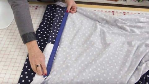 She Sews  A Large Piece Of Muslin, Adds A Product To It And Watch What She Does Next! | DIY Joy Projects and Crafts Ideas
