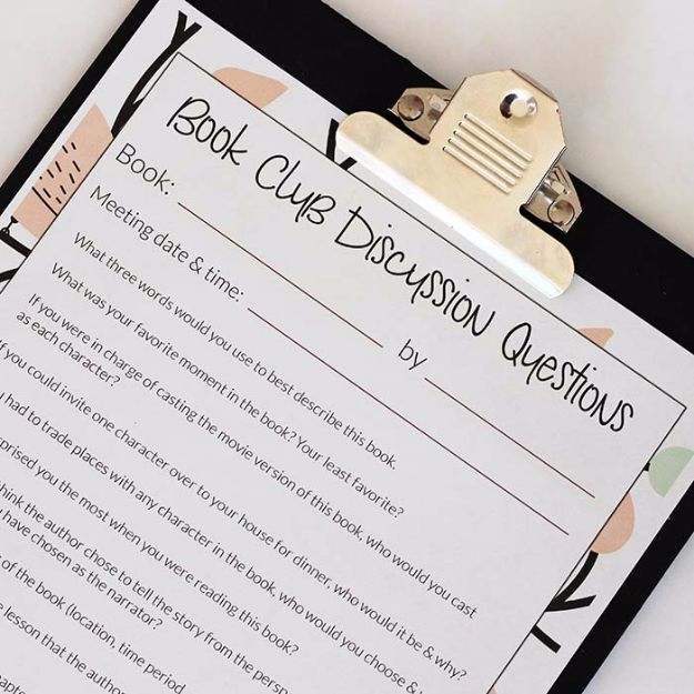 DIY Projects for Readers - Book Club Discussion Questions - Book Storage, Bookmarks, Cool Bookshelves, Creative Projects Made With Books and For Book Lovers - Reading Lights, Bedside Table Ideas - Easy Crafts and DIY Ideas by DIY JOY 