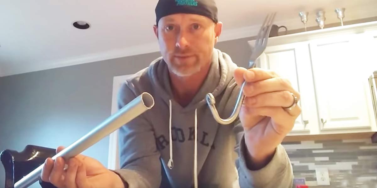 He Bends 4 Large Forks And What He Does With Them Is Brilliant! | DIY Joy Projects and Crafts Ideas