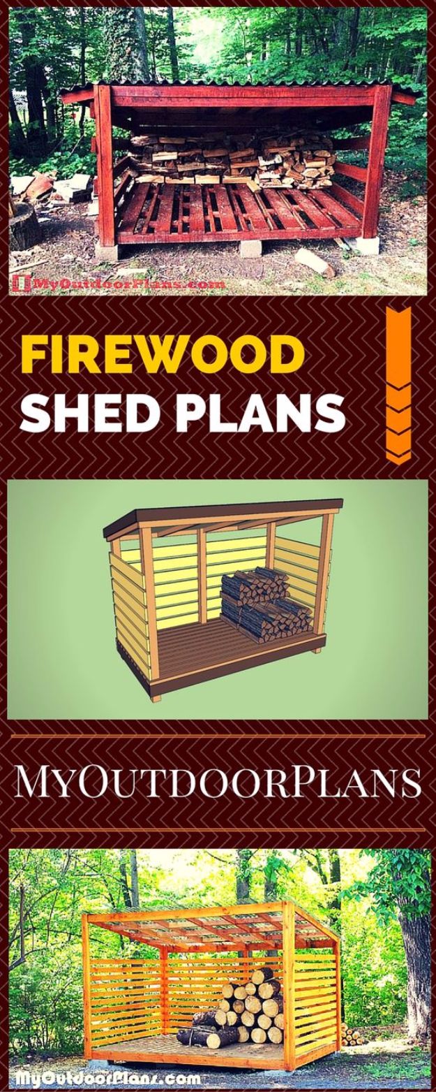 31 DIY Storage Sheds and Plans To Make This Weekend