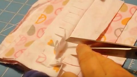 She Uses Scrap Fabrics To Make This Item No One Should Be Without In Their Home. Watch! | DIY Joy Projects and Crafts Ideas